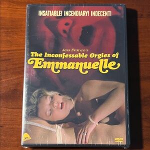 The Inconfessable Orgies of Emmanuelle DVD Brand New Severin Jess Franco